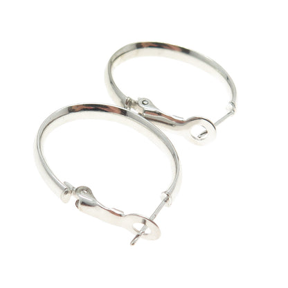 925 Sterling Silver Hoop Earrings