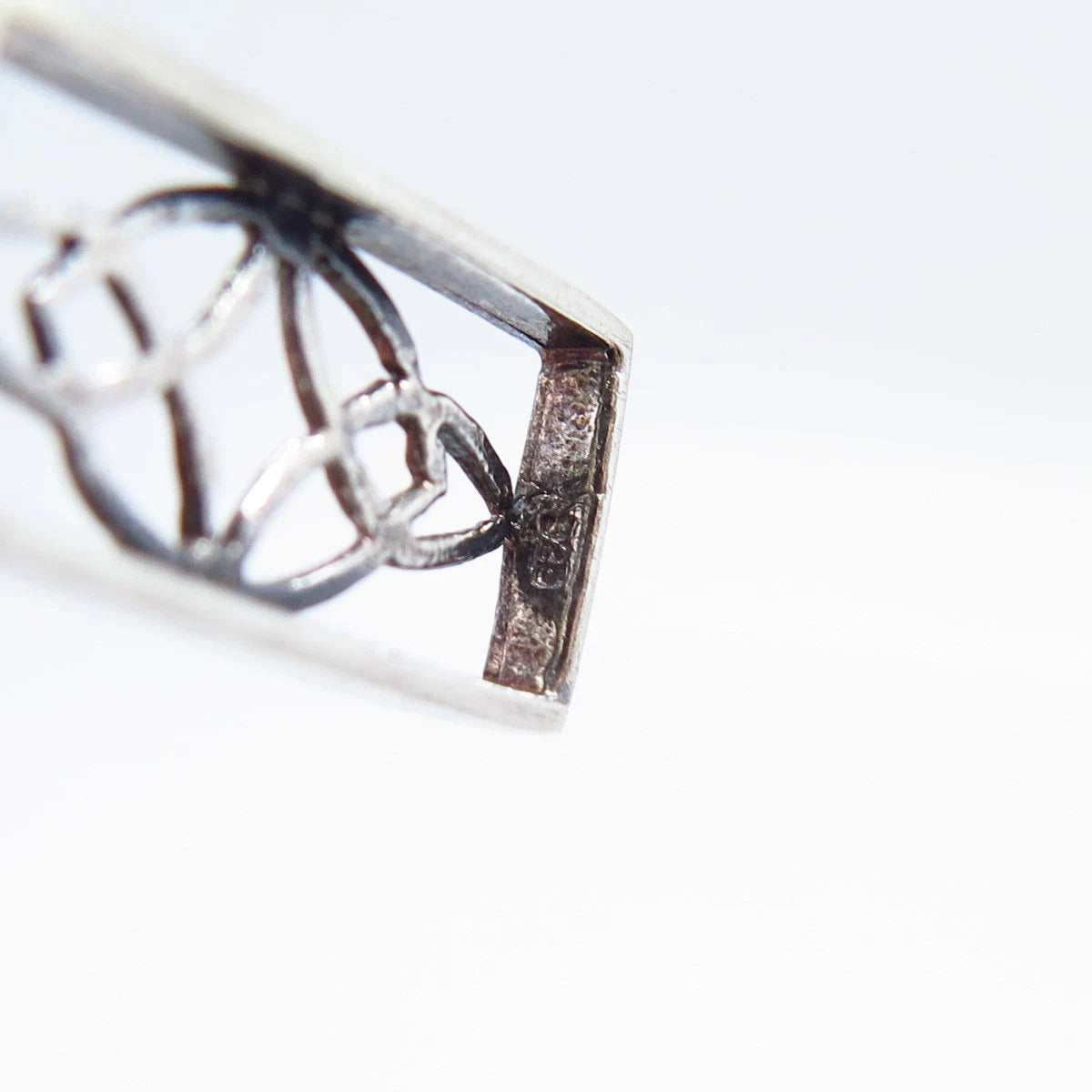 925 Sterling Silver Vintage Triquetra Pendant