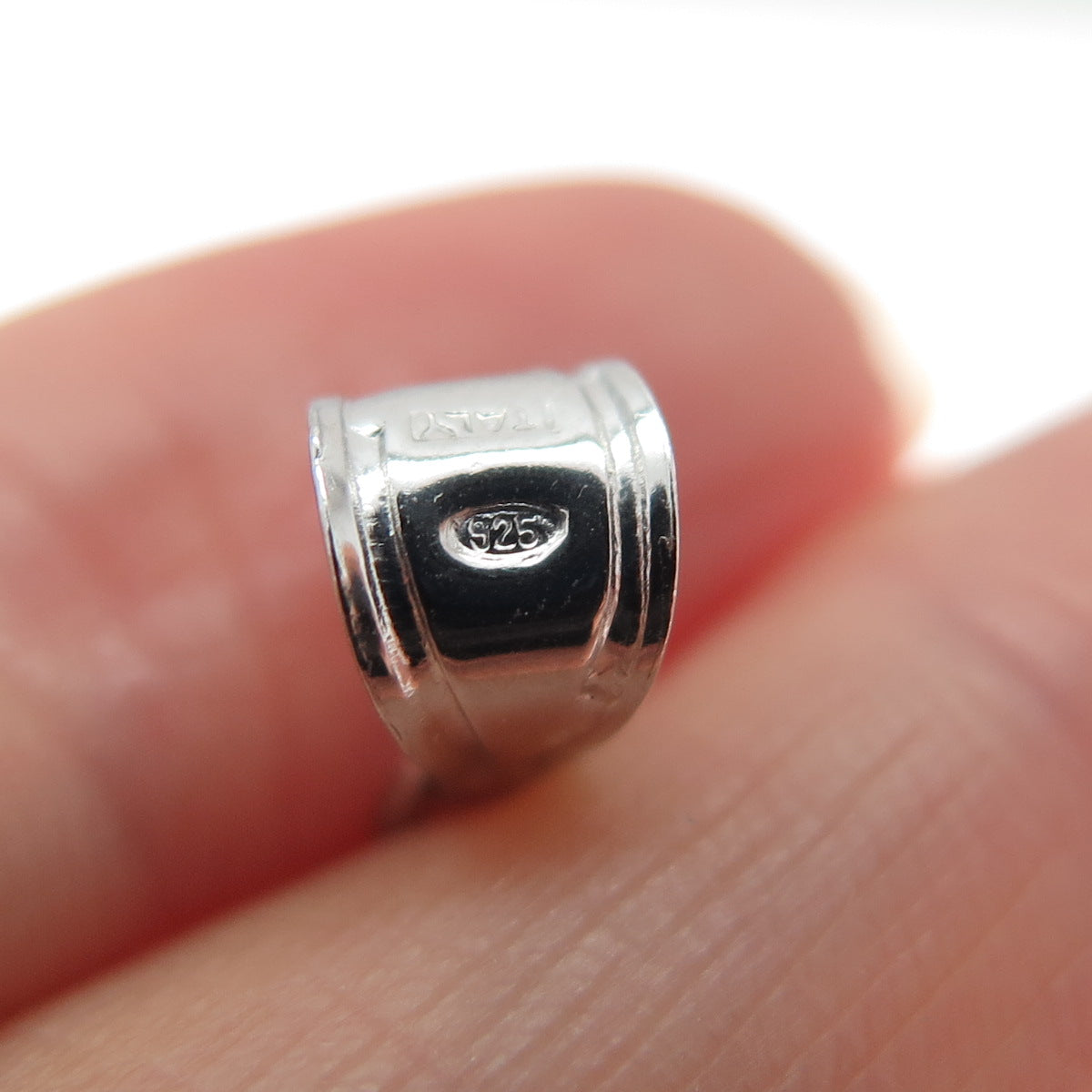 925 Sterling Silver Italy Crucifix Cross Religious Charm Pendant