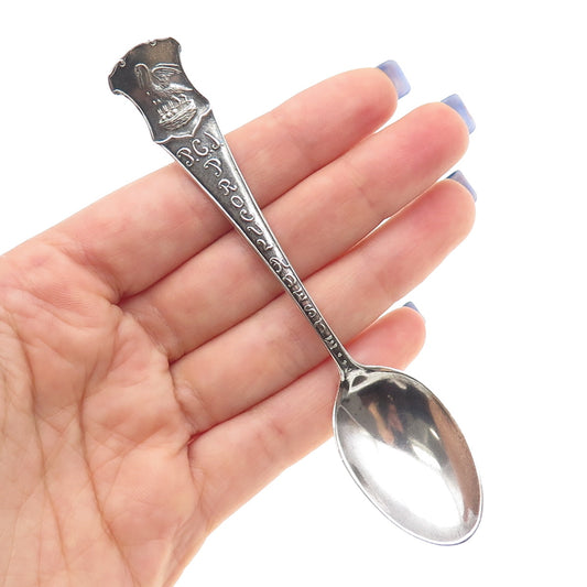 G.W. Shiebler & Co. 925 Sterling Antique Art Deco States Cities Coffee Spoon