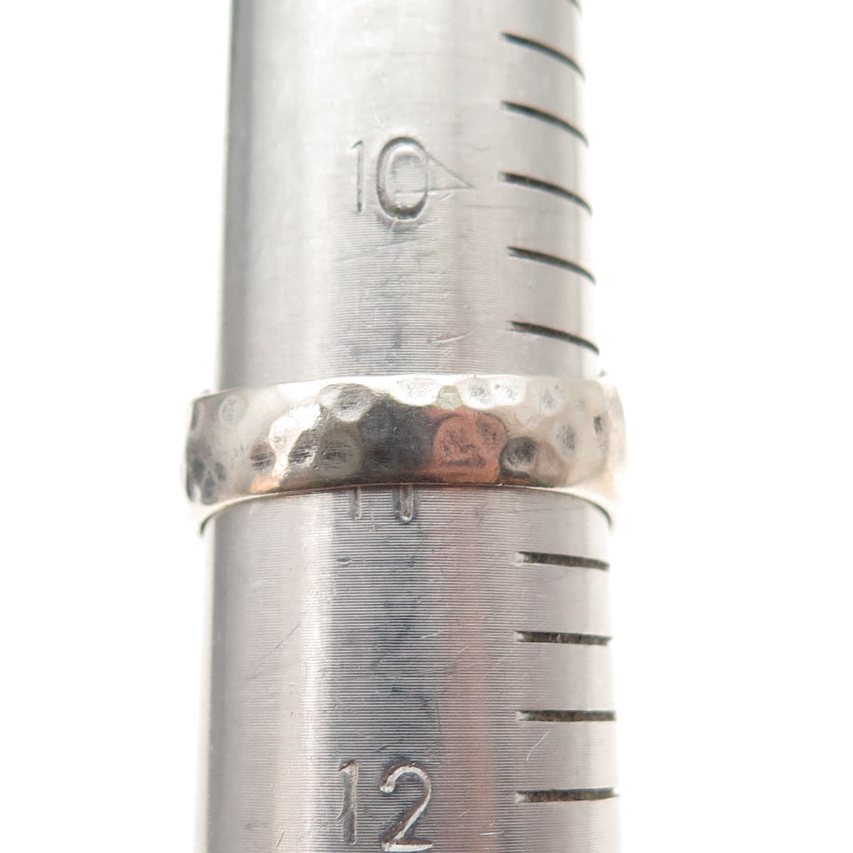 925 Sterling Silver Vintage Skull Oxidized Biker Signet Ring Size 11