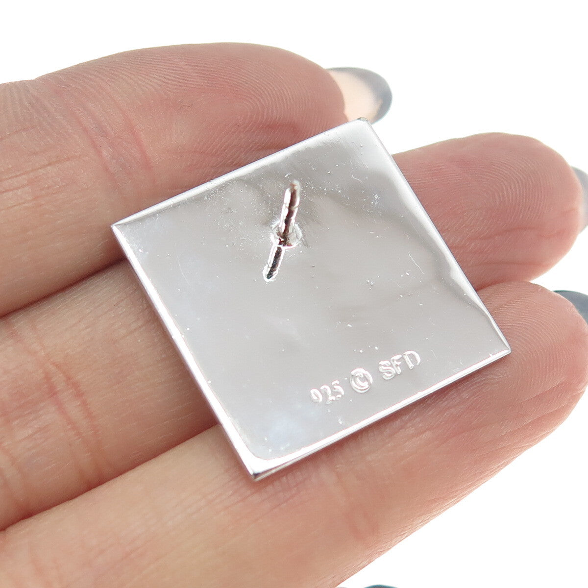 SED Jewelry 925 Sterling Silver Vintage "Sign Serve Celebrate NYC" Lapel Pin