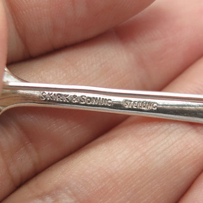 S. KIRK & SON 925 Sterling Silver Vintage Flatware Pin Brooch