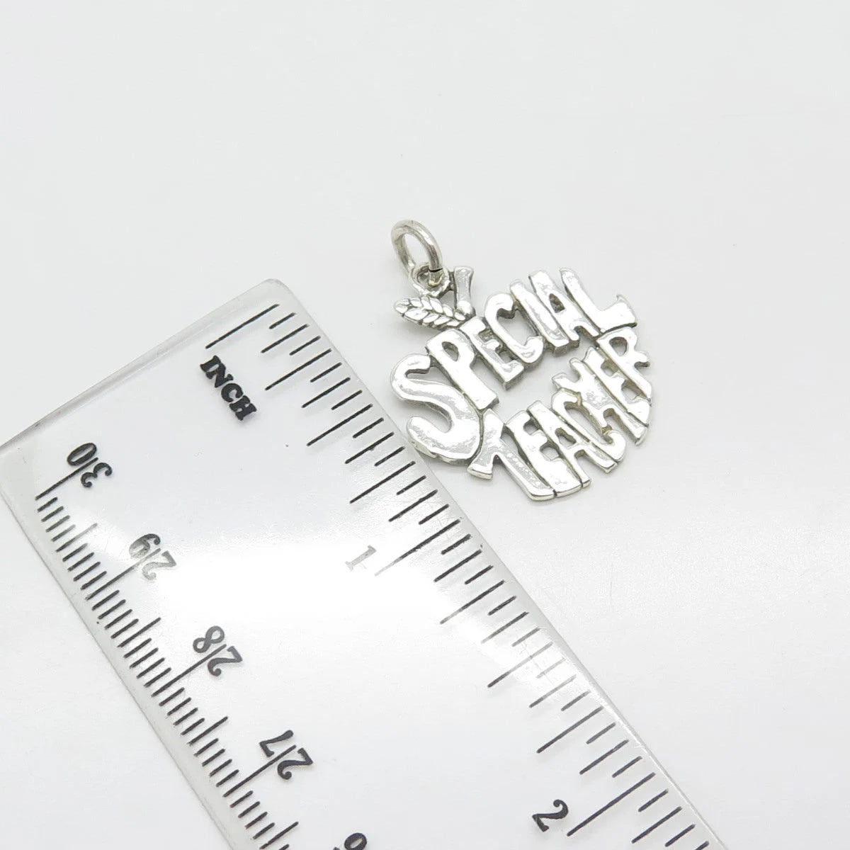 925 Sterling Silver Vintage "Special Teacher" Pendant