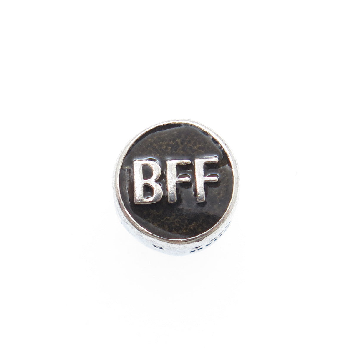 CHAMILIA 925 Sterling Silver Enamel Best Friends Forever Heart Bead Charm