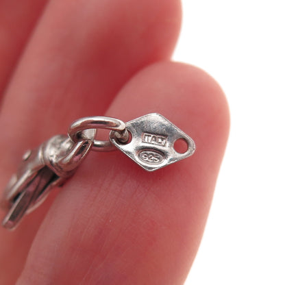 925 Sterling Silver Vintage Bracelet / Necklace Lobster Lock Clasp