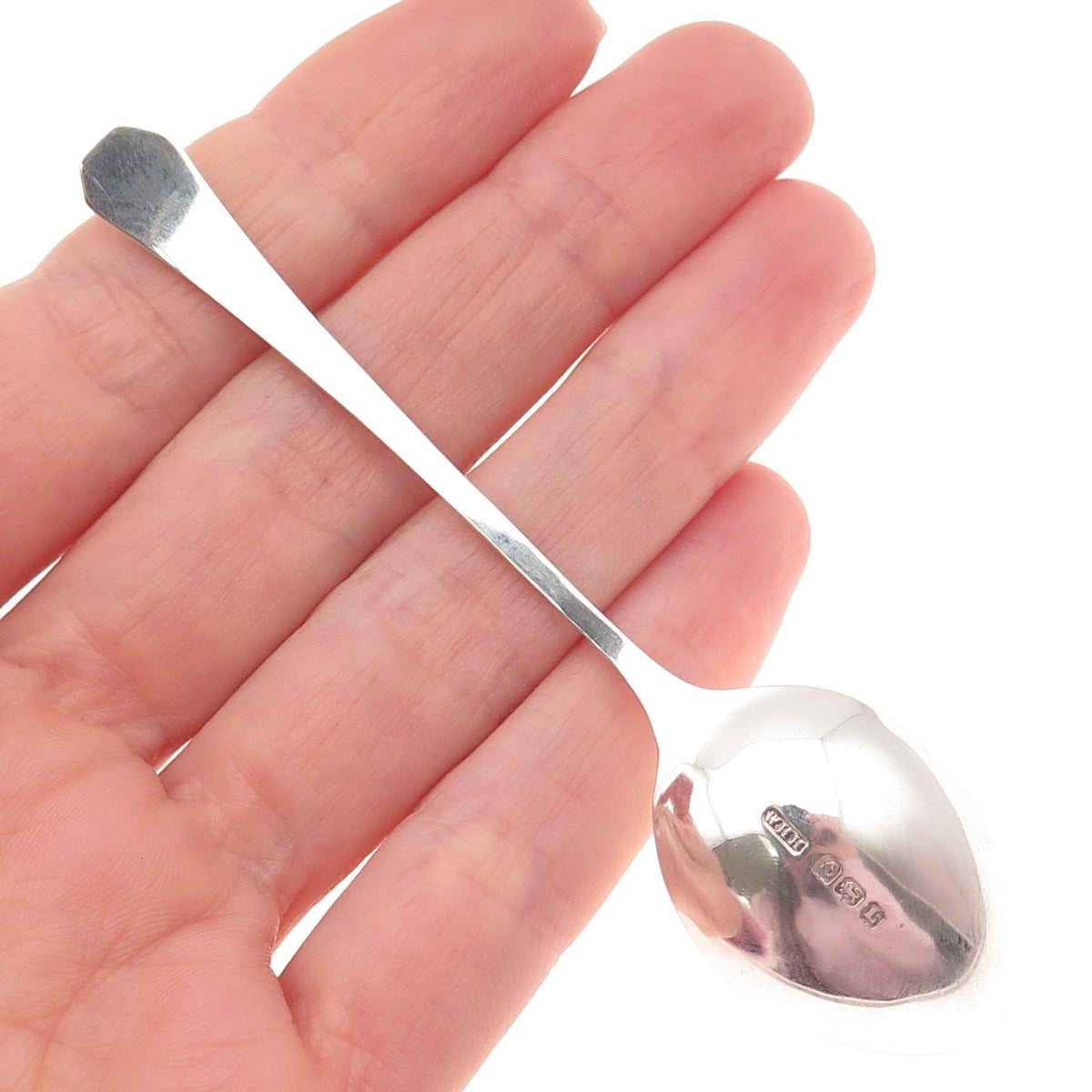 William Hair Haseler 925 Sterling Silver Antique 1935 Birmingham Coffee Spoon