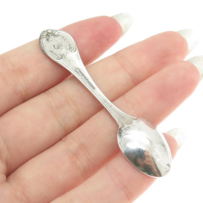 925 Sterling Silver Vintage 1979 Connecticut Salt & Spices Spoon