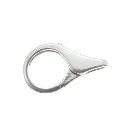 Old Stock 925 Sterling Silver Vintage Bracelet Necklace Lobster Claw Clasp Lock