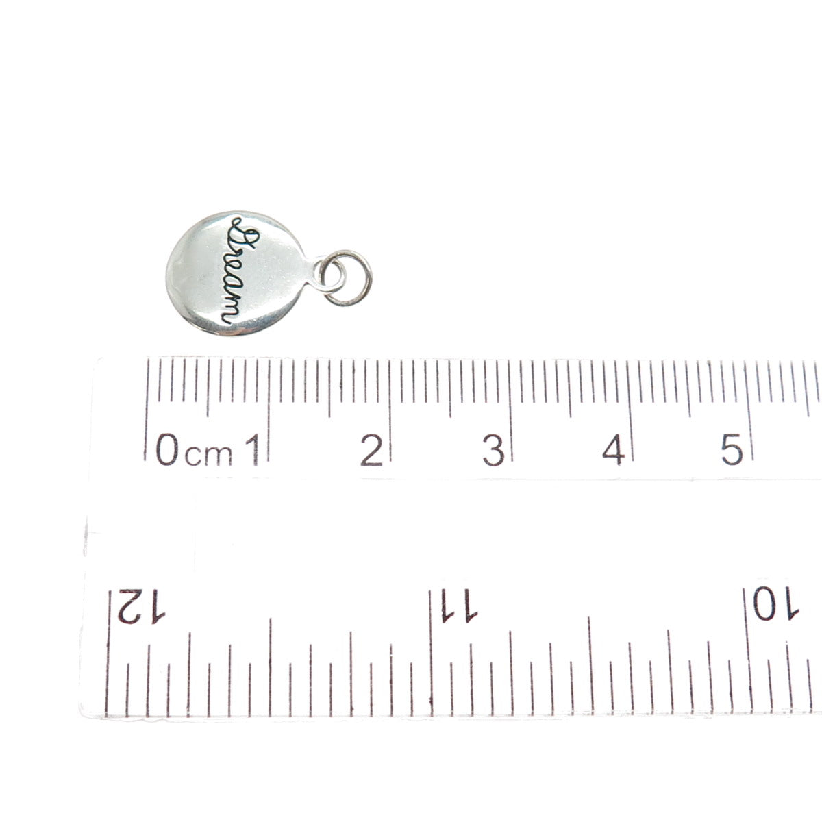 925 Sterling Silver Vintage Dream Minimalist Charm Pendant