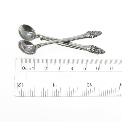 GORHAM 925 Sterling Silver Antique 1941 Sovereign-Old Crossed Spoon Pin Brooch