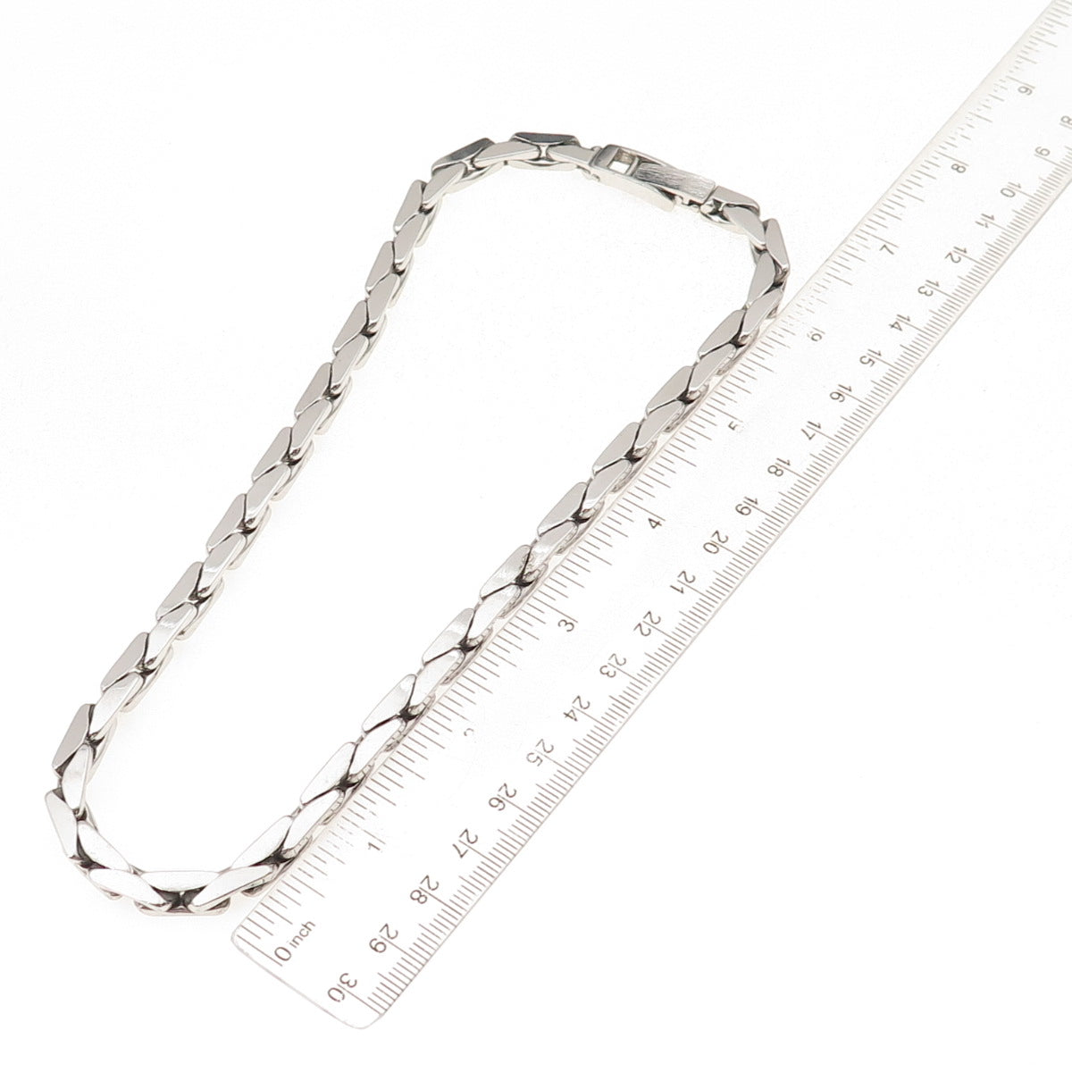 Orlando Orlandini UnoAErre 925 Sterling Silver Vintage Italy Chain Necklace 16"
