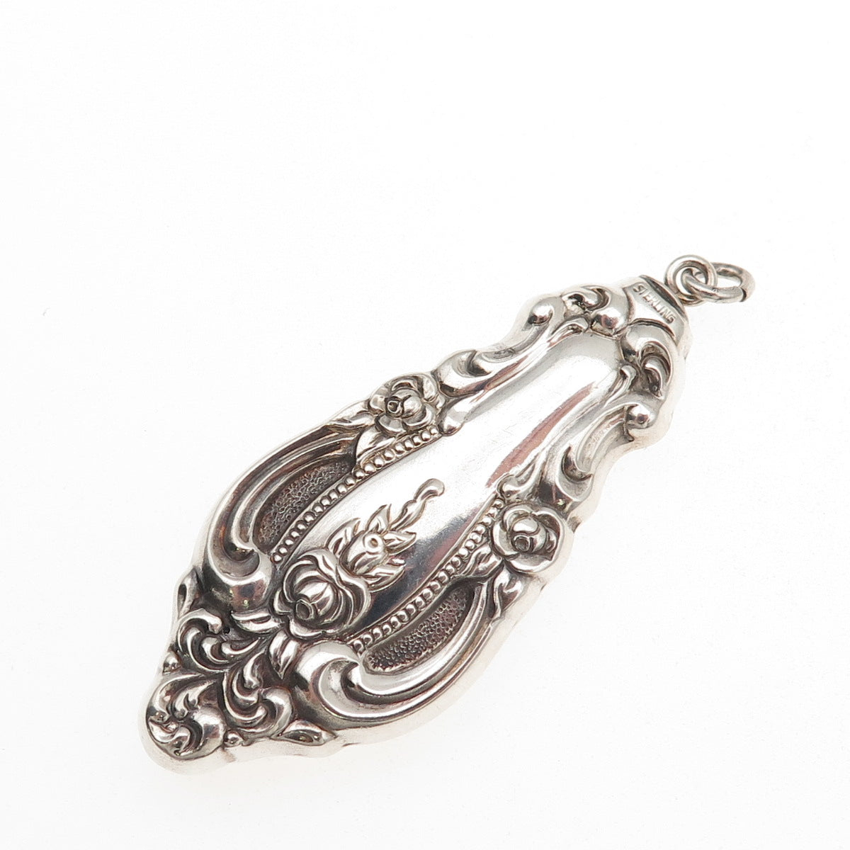 Wallace 925 Sterling Silver Vintage 1973 Grand Victorian Charm Pendant