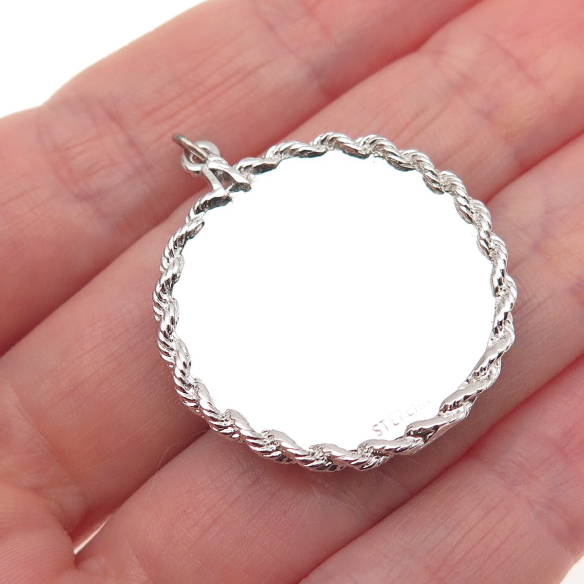 925 Sterling Silver Vintage Baby Stroller Charm Pendant