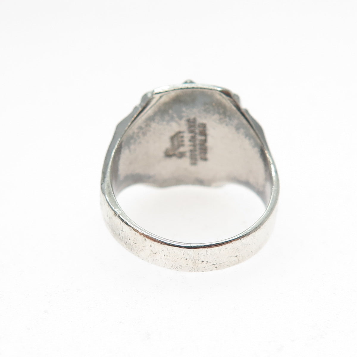 REED & CO. 925 Sterling Silver Vintage 1965 Enamel Greeley School 10 Ring Size 5