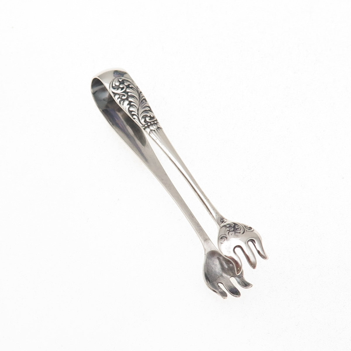 Gorham 925 Sterling Silver Antique Art Deco Sugar Tongs #62