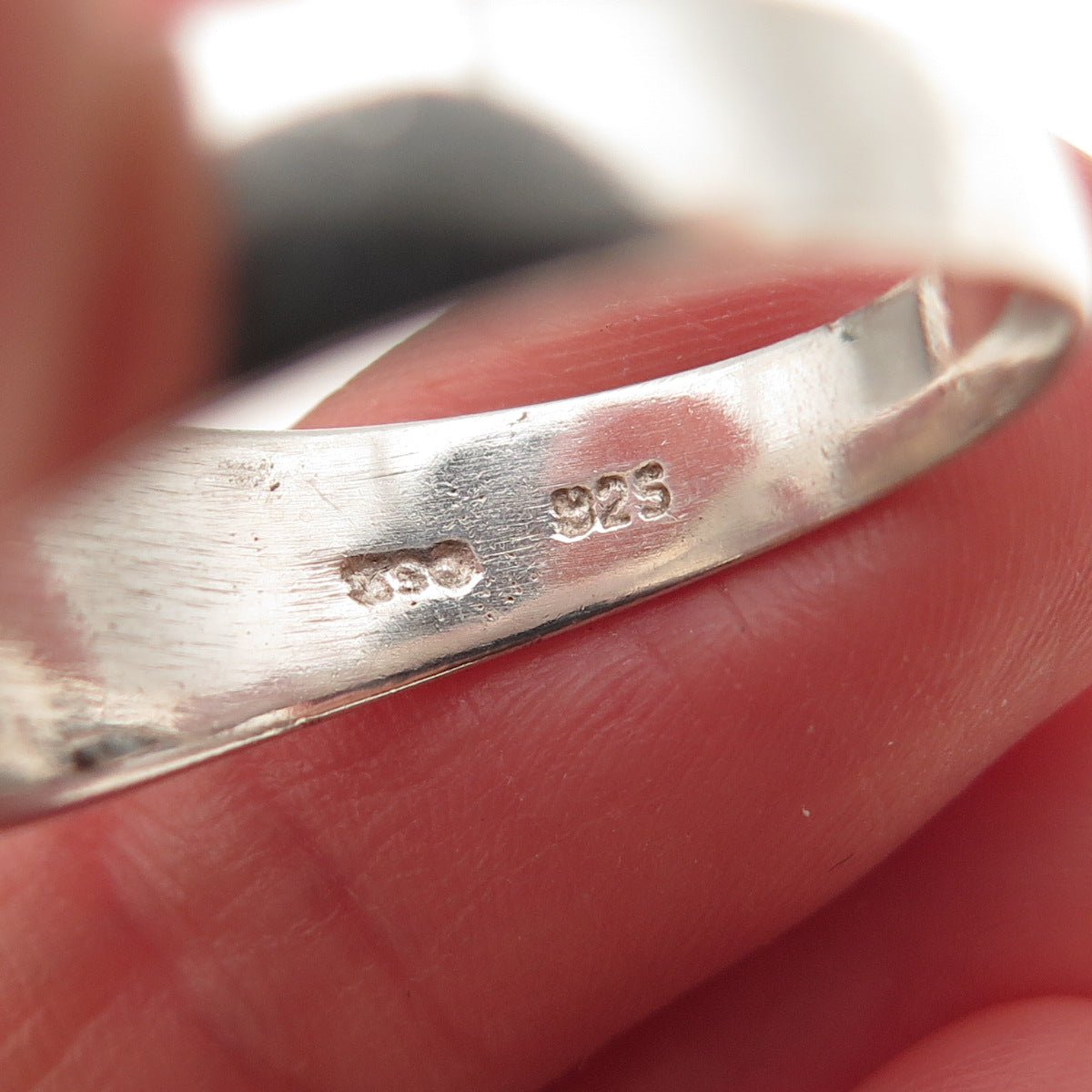 Joseph Schmid 925 Sterling Silver Vintage Cross Religious Ring Size 11