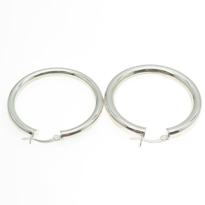 925 Sterling Silver Hoop Earrings