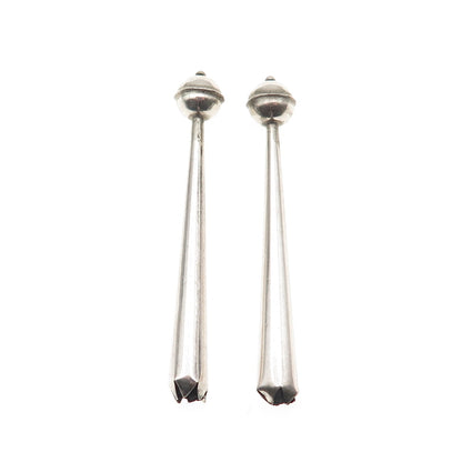Old Pawn 925 Sterling Silver Vintage Southwestern Tribal Bolo Tie Tips