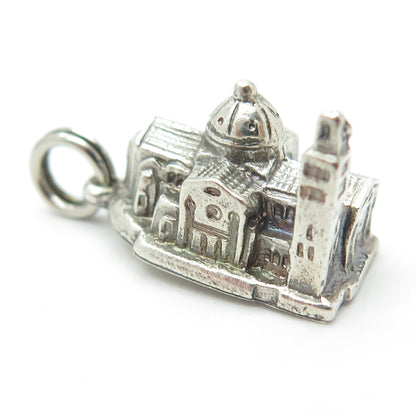 CREED 925 Sterling Antique Basilica of the National Shrine Washington Pendant