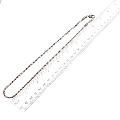Effy 925 Sterling Silver Spiga Chain Necklace 18"