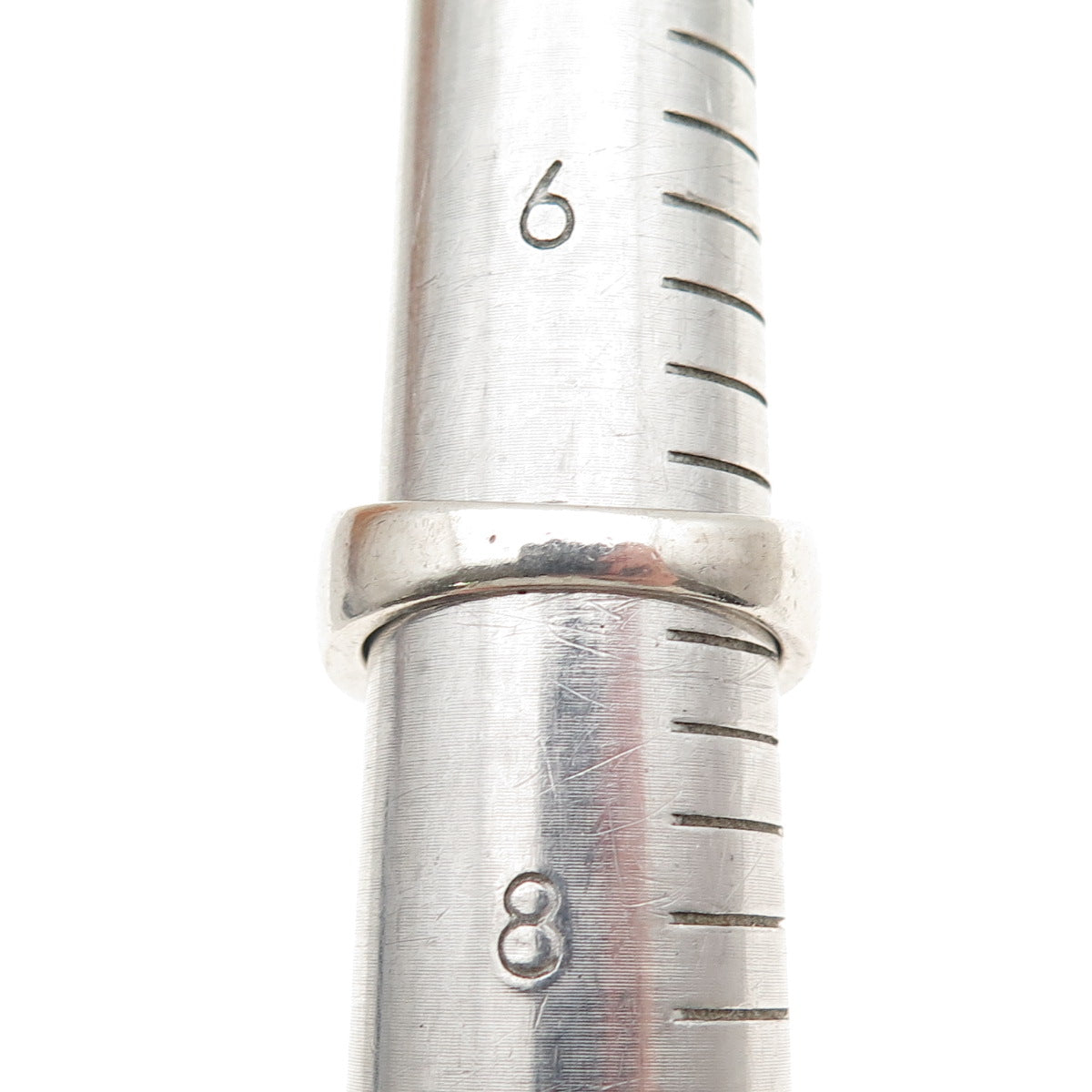 Masterpiece Diamonds 925 Sterling Silver Real Diamond Heart Ring Size 7.25