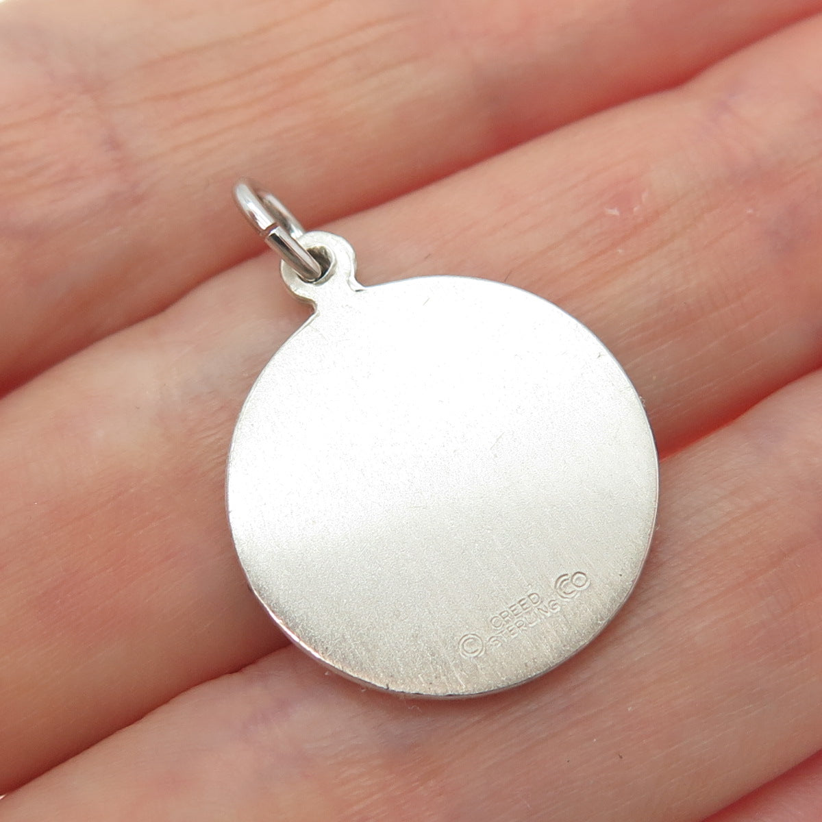 CREED 925 Sterling Silver Vintage Graduation Charm Pendant