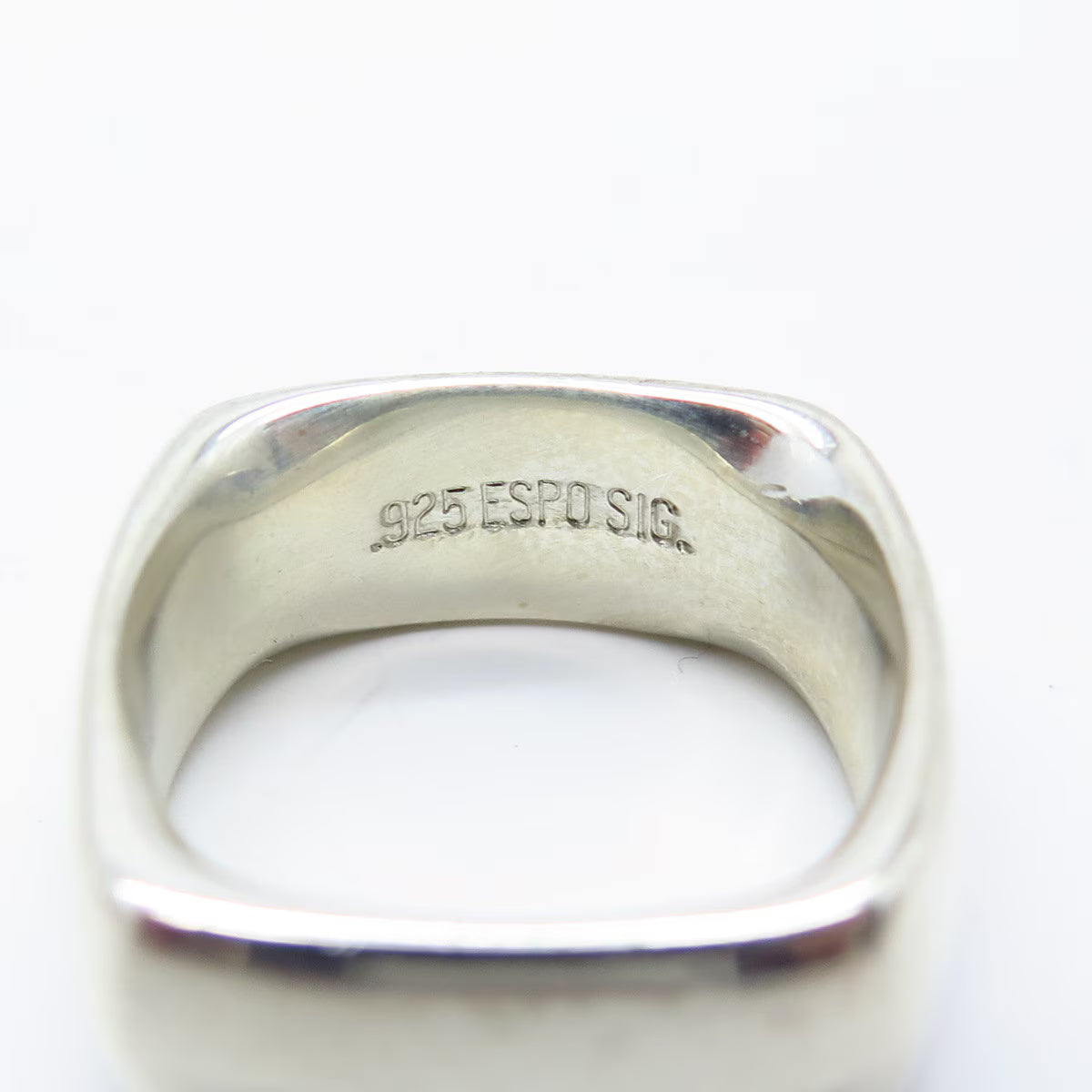 925 Sterling Silver Vintage J. Esposito Band Ring Size 6.25