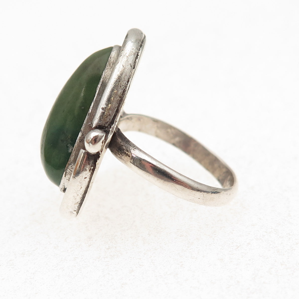 Old Pawn Sterling Silver Vintage Southwestern Royston Turquoise Ring Size 5.5