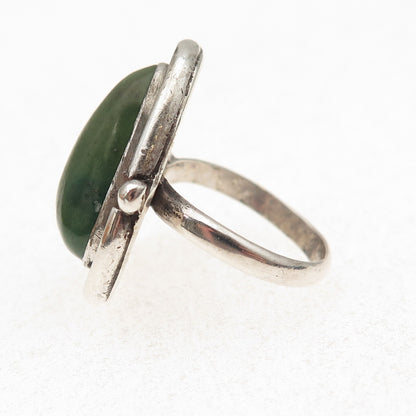 Old Pawn Sterling Silver Vintage Southwestern Royston Turquoise Ring Size 5.5
