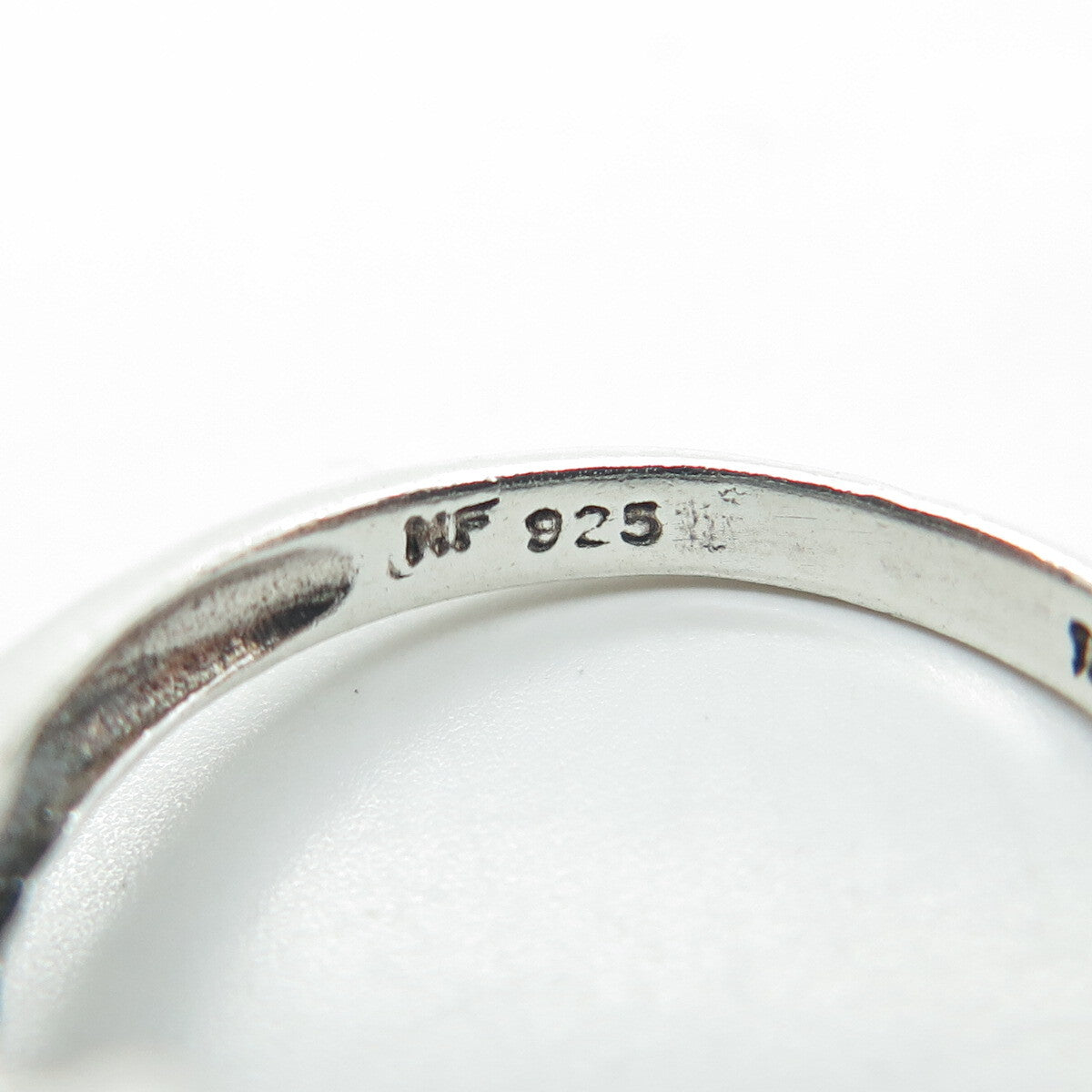 CHAPAL ZENRAY 925 Sterling Silver Vintage Cross Ring Size 9