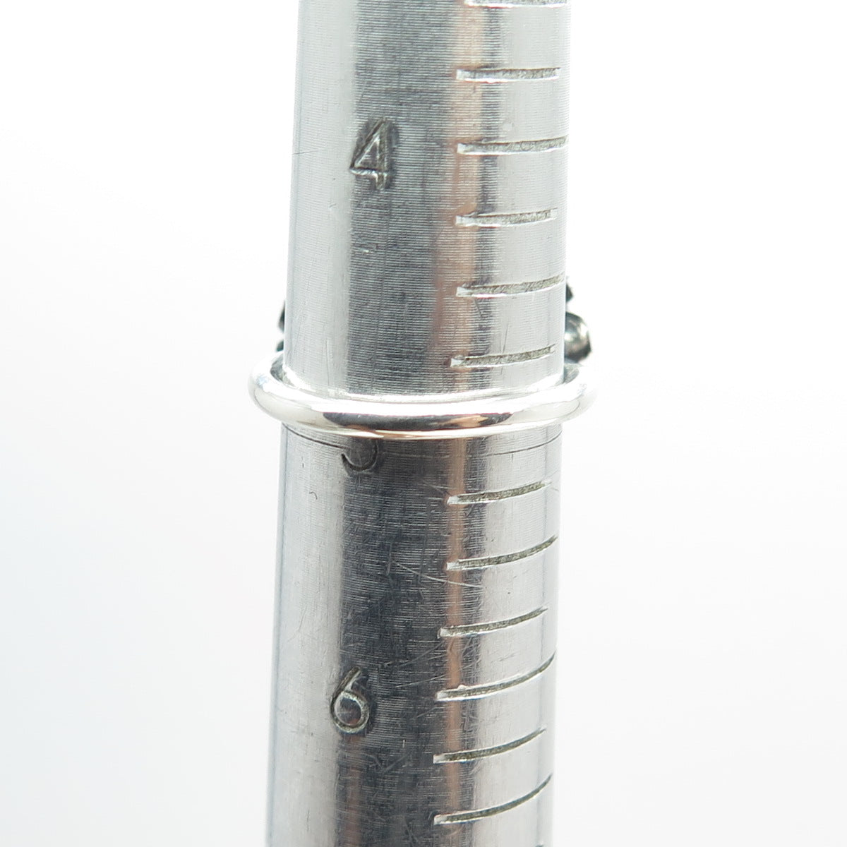 925 Sterling Silver Vintage Faux Turquoise Cannetille Oxidized Ring Size 5