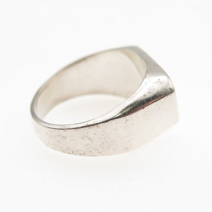 925 Sterling Silver Vintage Signet Ring Size 5.25