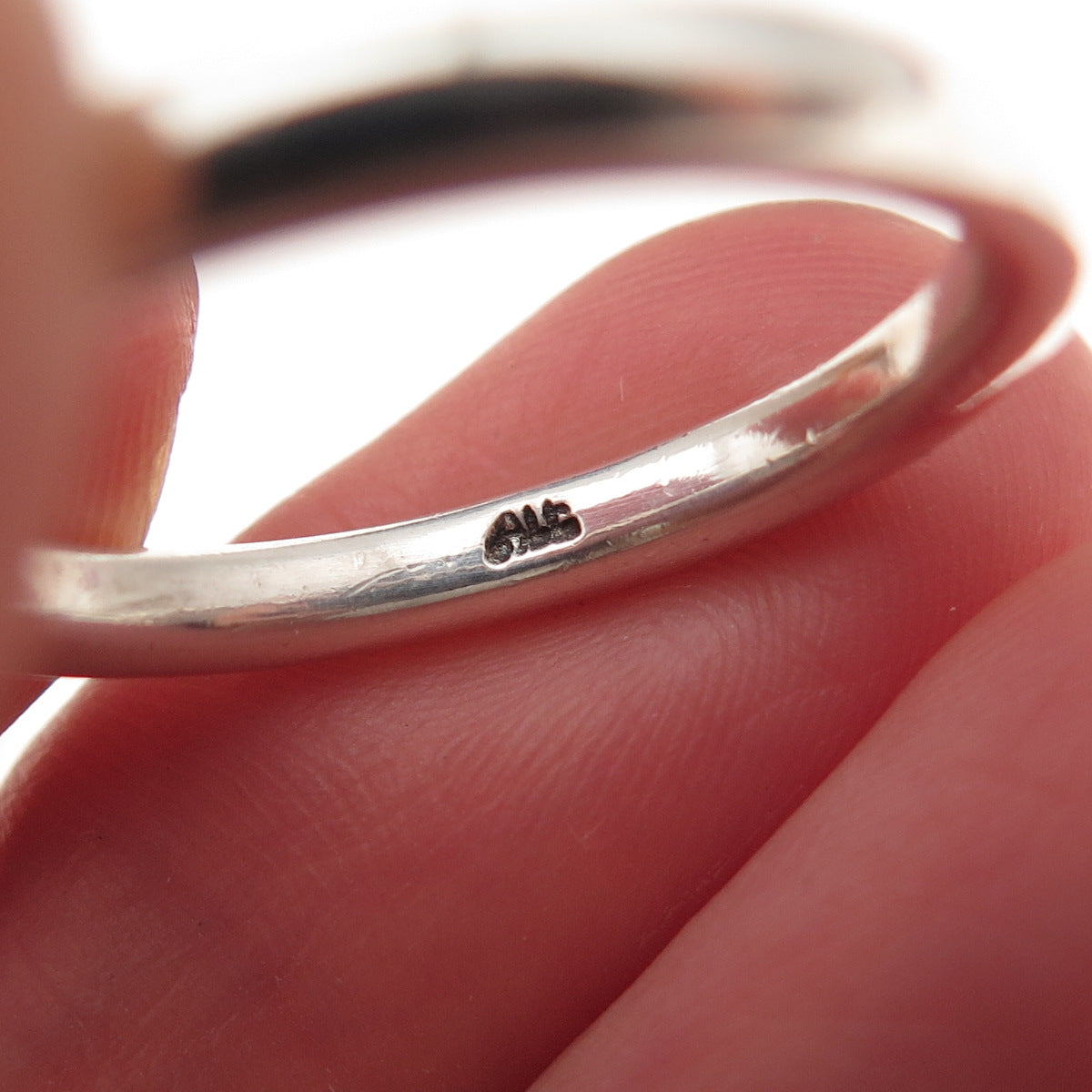 Pandora 925 Sterling Silver Oval-Cut Lavender C Z Ring Size 9