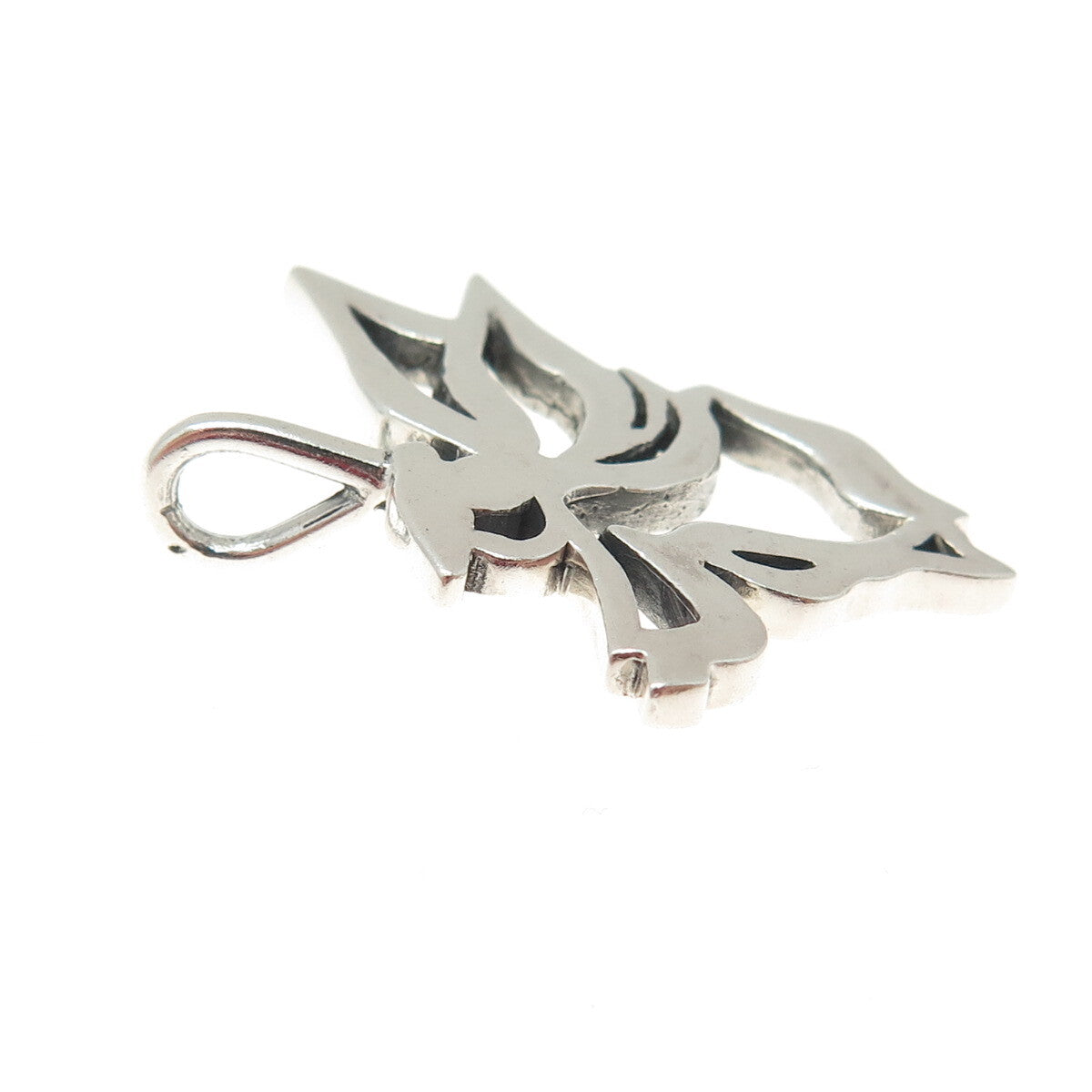 REMEMBER ME 925 Sterling Silver Vintage Guardian Angel "Haggai 2:8" Mini Pendant