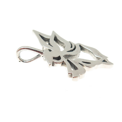 REMEMBER ME 925 Sterling Silver Vintage Guardian Angel "Haggai 2:8" Mini Pendant