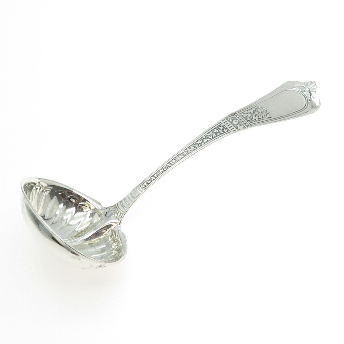 GORHAM 925 Sterling Silver Antique Victorian 1880 Domestic Cream Ladle