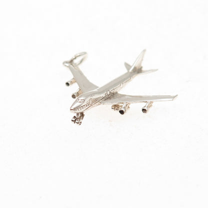 Payton Pepper & Sons Sterling Silver Vintage 1974 Birmingham Airplane Pendant