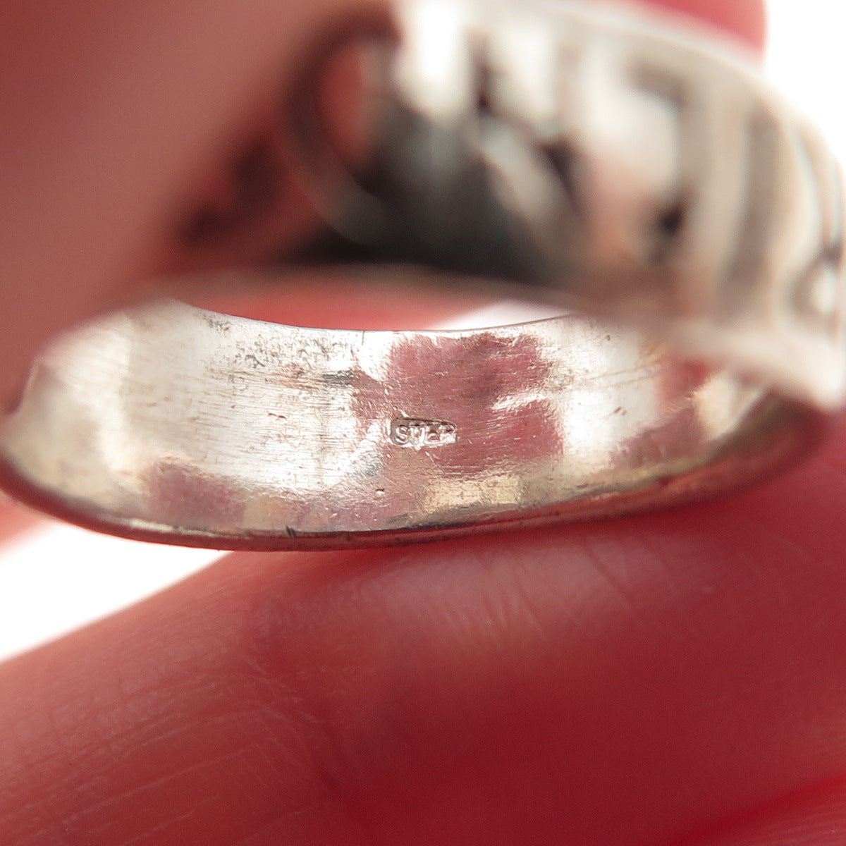 925 Sterling Vintage Ever the Best of Friends Eh Pip? David Lean Ring Size 7