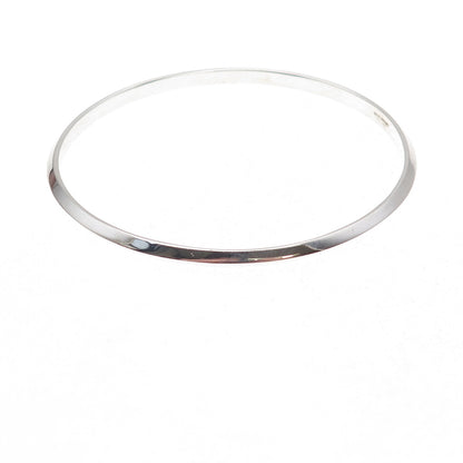 Tiffany & Co. 925 Sterling Silver Vintage Bangle Bracelet 8"