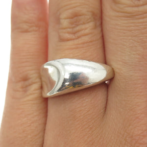 ALWAND VAHAN 925 Sterling Silver Vintage Modernist Ring Size 6