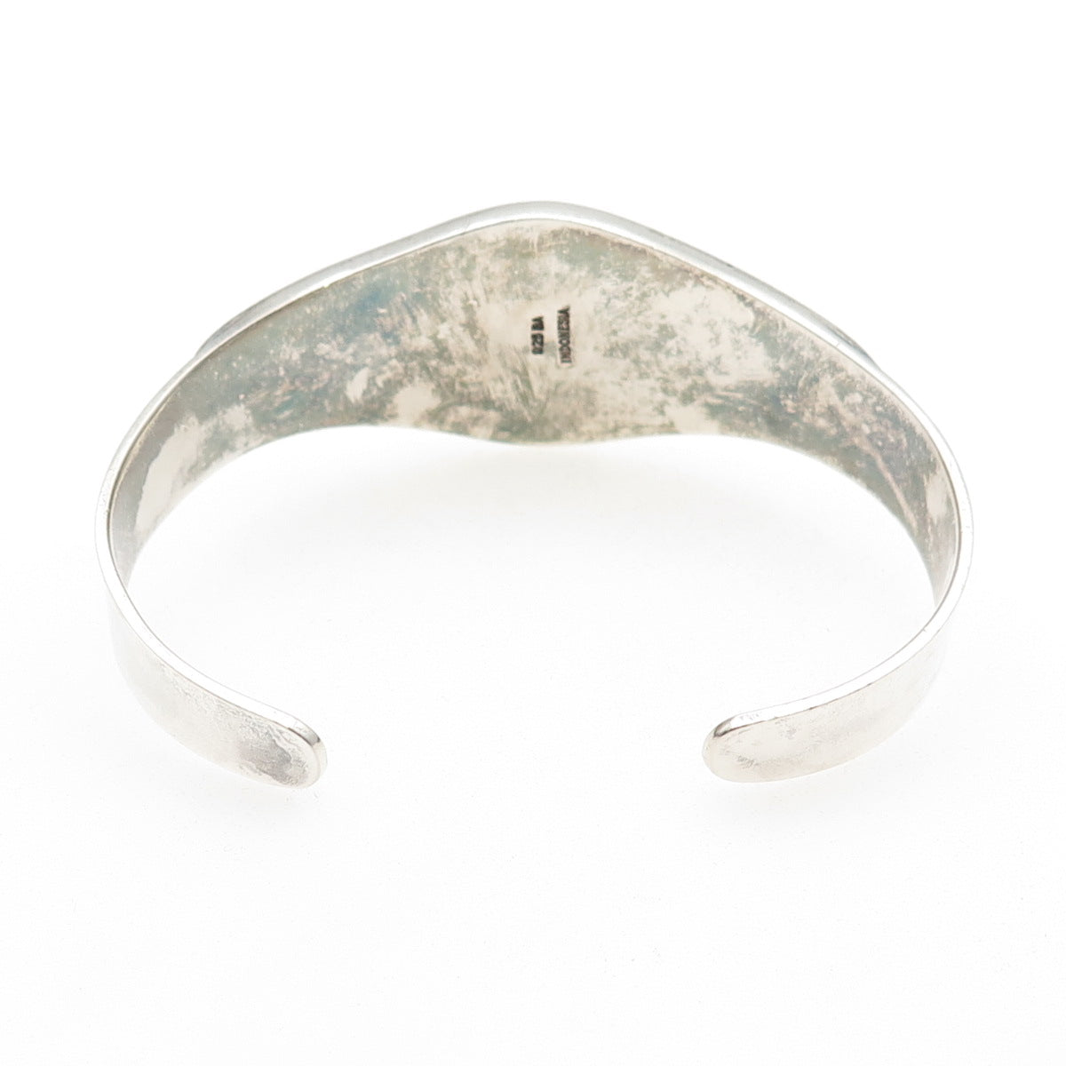 SUARTI BALI Sterling Vintage Real Black Onyx Beaded Adjustable Bracelet 6.75"