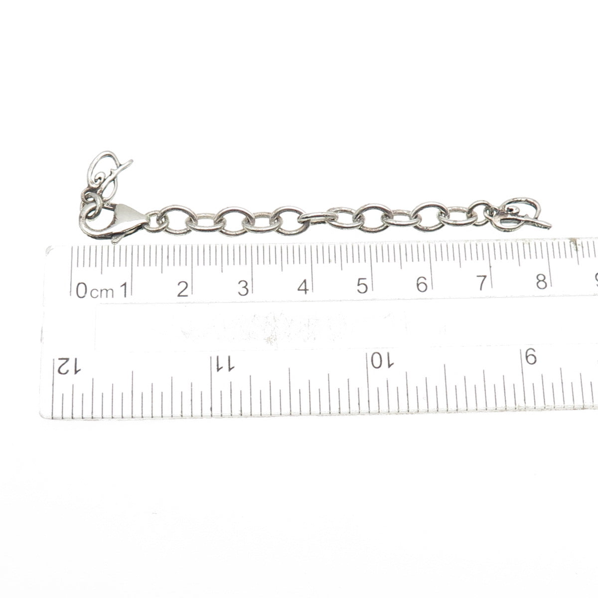 CAROLYN POLLACK 925 Sterling Silver Vintage Necklace Extender 3"