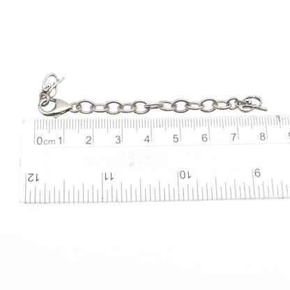 CAROLYN POLLACK 925 Sterling Silver Vintage Necklace Extender 3"