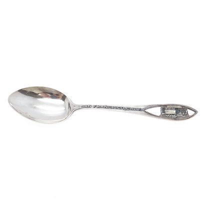 CHARLES M. ROBBINS 925 Sterling Silver Antique San Francisco CA Coffee Spoon