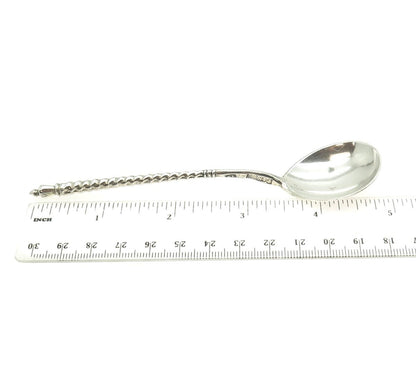 VICTOR SAVINSKY 84 Silver Antique 1874 Russian Empire Collectable Tea Spoon
