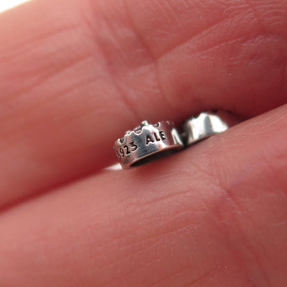 PANDORA 925 Sterling Silver Round-Cut C Z Cascading Glamour Slide Pendant