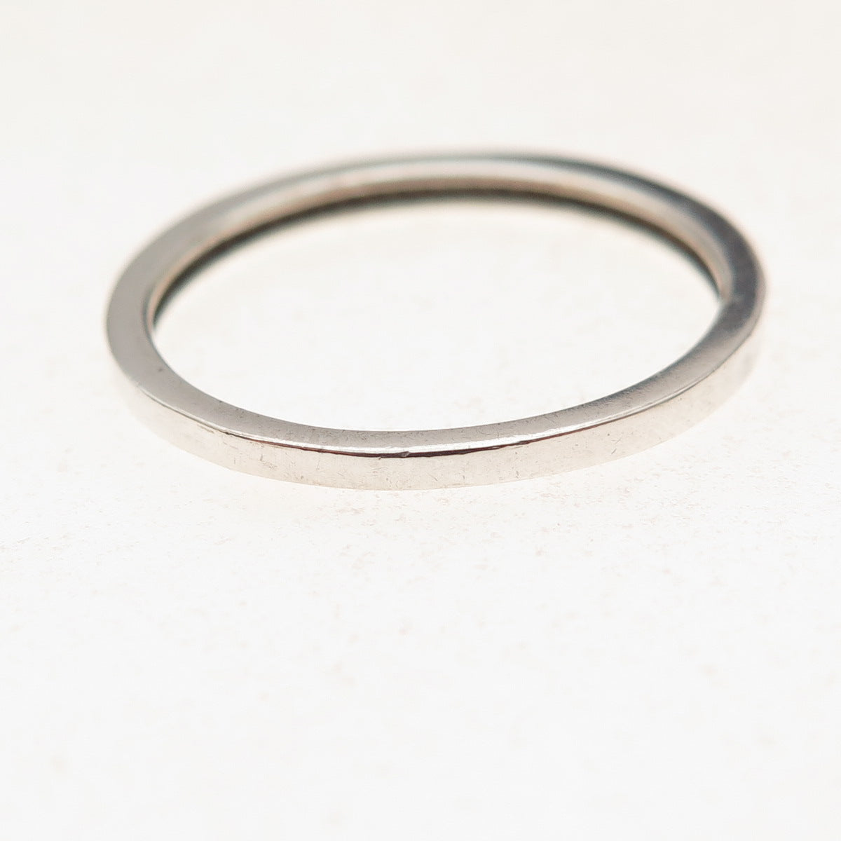 925 Sterling Silver Real Diamond Half Eternity Stackable Band Ring Size 10