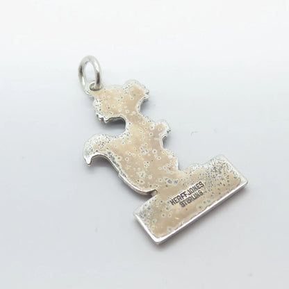 925 Sterling Silver Vintage Herff Jones MRHA Minneapolis 1965 Gopher Pendant
