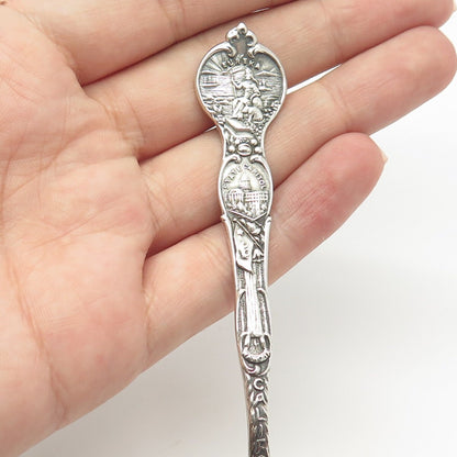 925 Sterling Silver Antique Joseph Mayer Bros Eureka CA States & Cities Spoon
